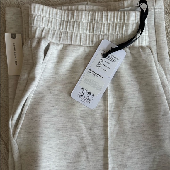 NWT Varley Cream Women's Wide Leg Pants L 30” - Picture 4 of 5